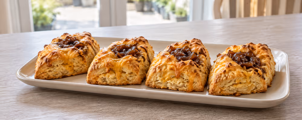 Cheese & Chutney Scones