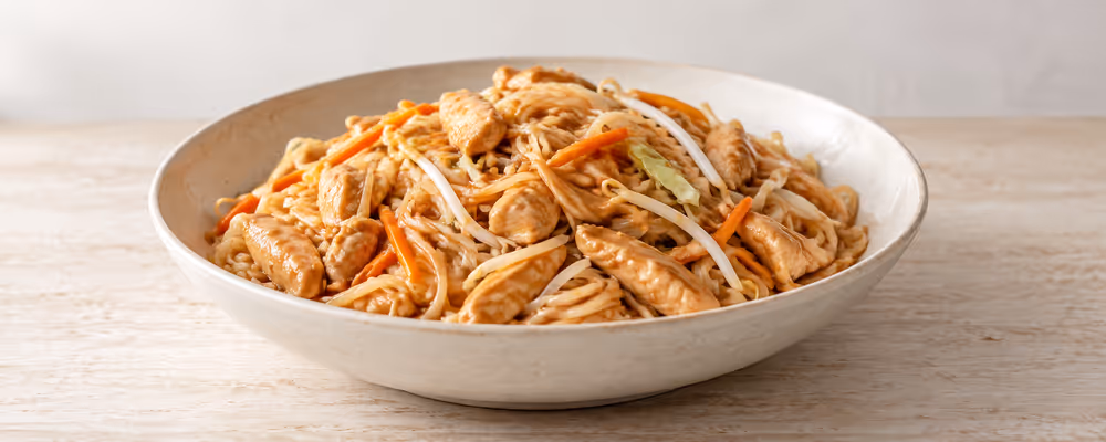 Peanut Chicken Noodles