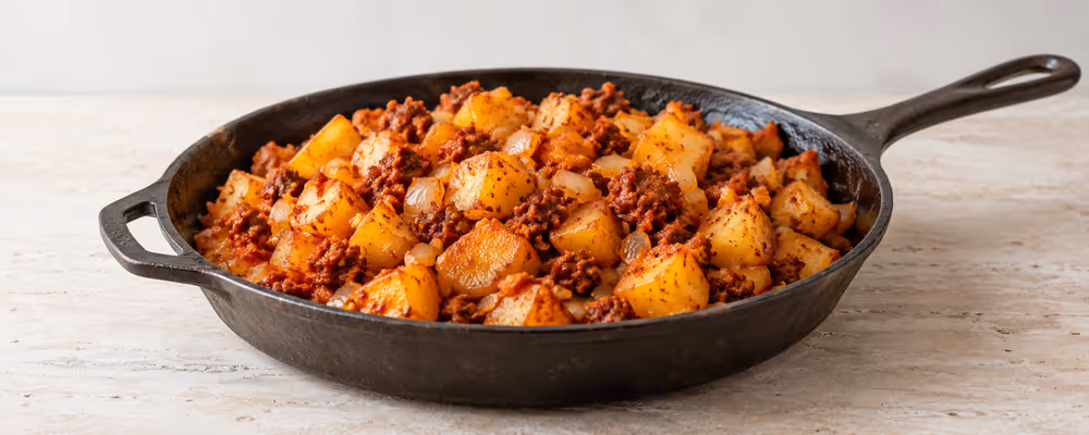 Papas con Chorizo
