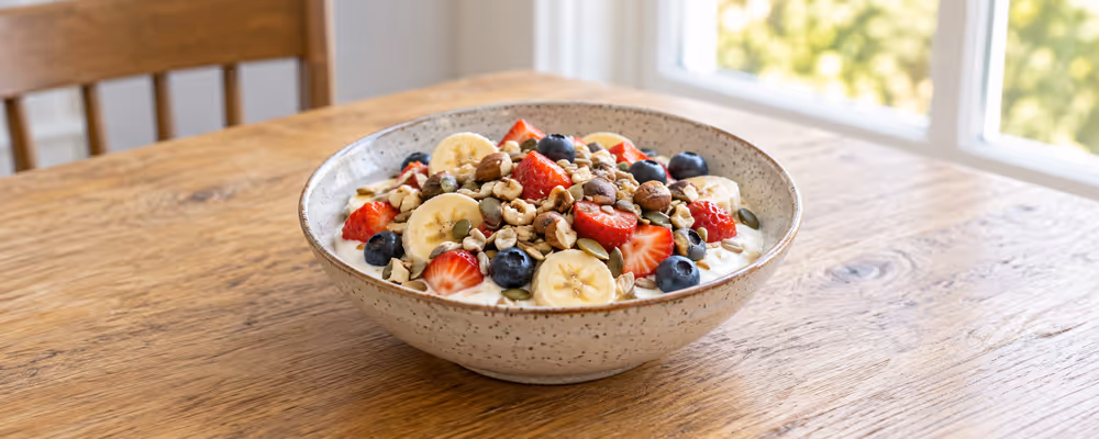 Fruit, Nut & Seed Yogurt Bowl