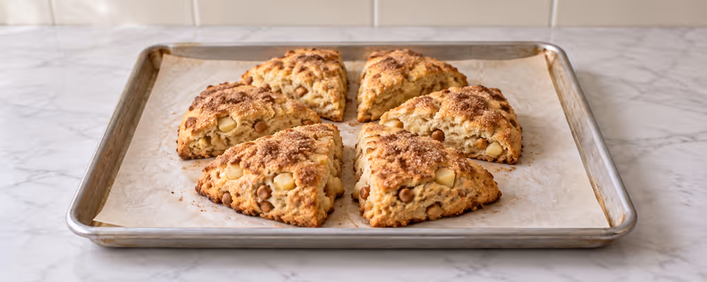 Apple & Cinnamon Scones