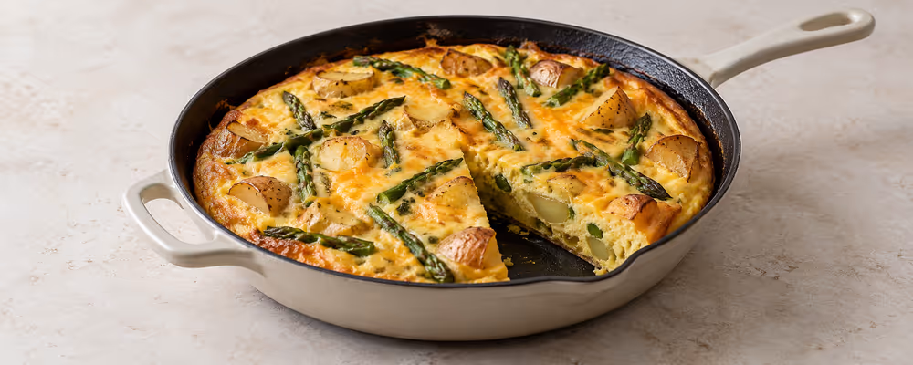 Asparagus & Potato Frittata