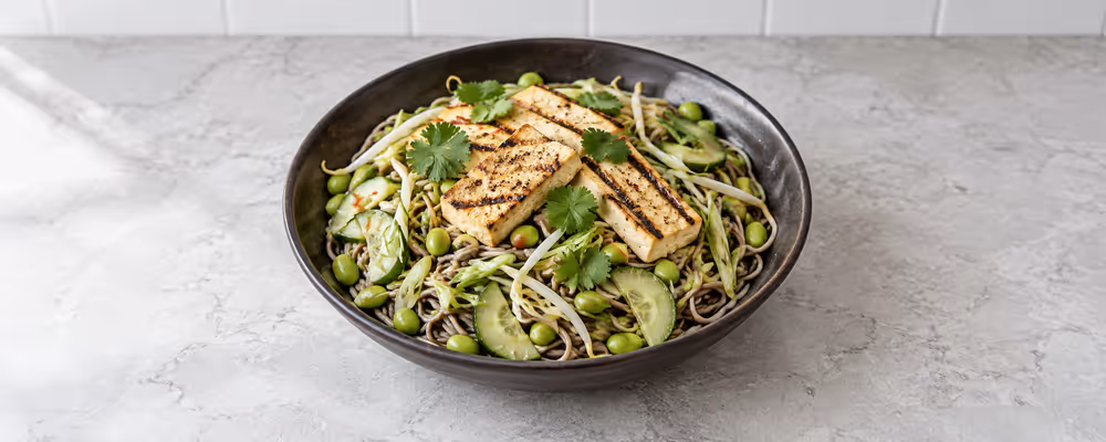 Soba, Edamame & Tofu Salad