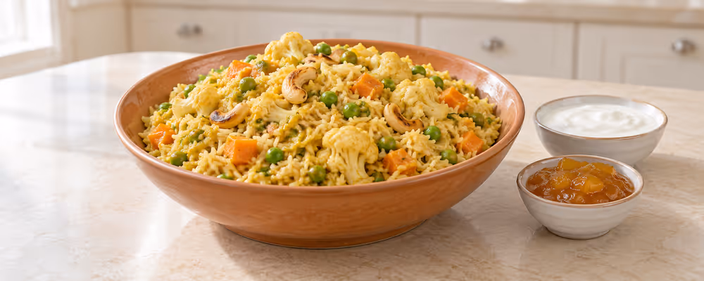 Cauliflower & Lentil Rice