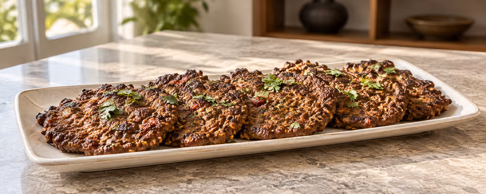 Chapli Kebab