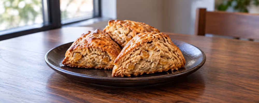 Ginger Scones