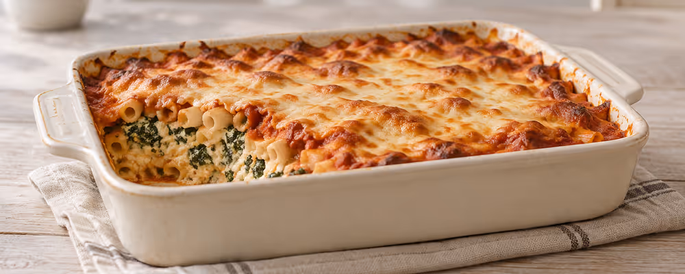 Spinach & Ricotta Pasta Bake