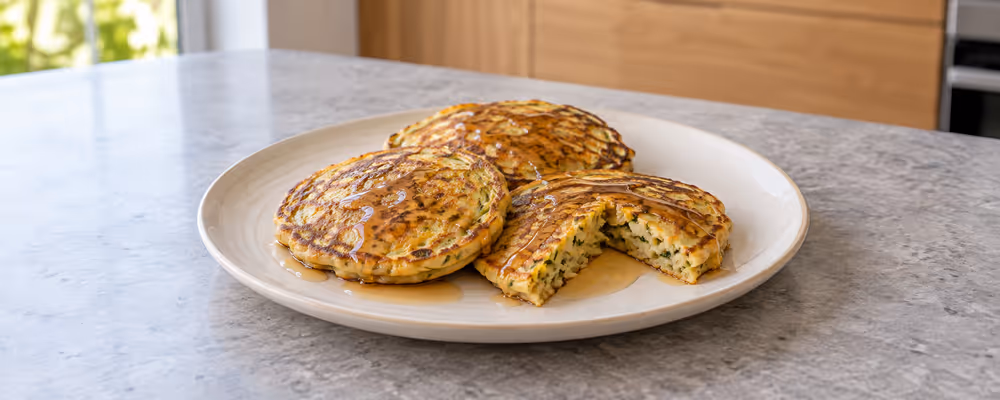 Zucchini & Orange Pancakes