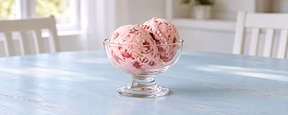 Strawberry Frozen Yogurt