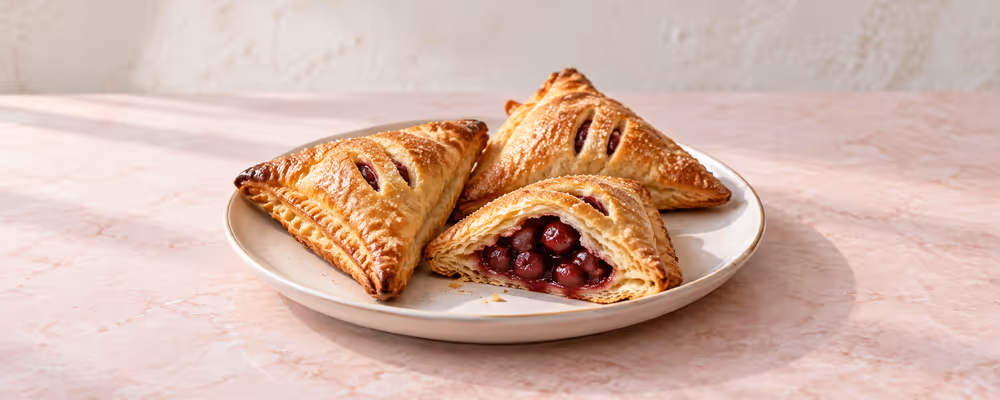 Cherry & Star Anise Turnovers