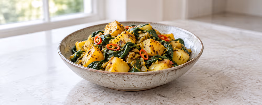 Saag Aloo