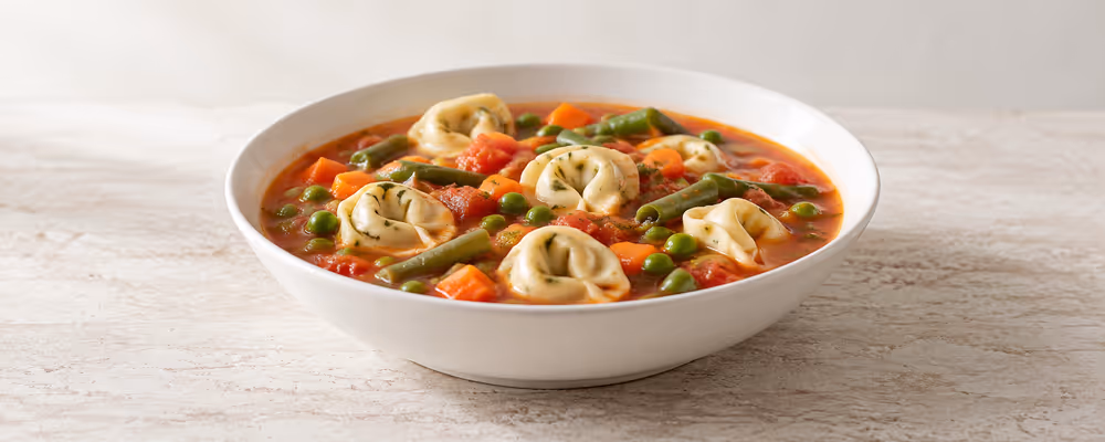 Tortellini & Vegetable Soup