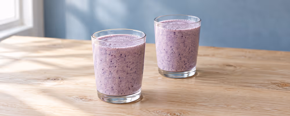 Blueberry Milkshake