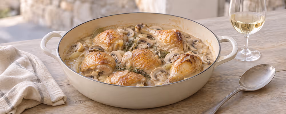 Chicken Fricassée