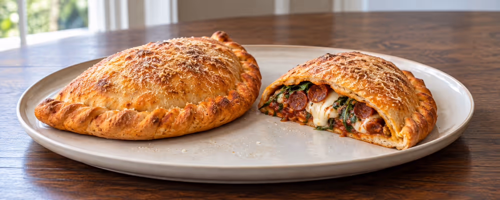 Chorizo & Preserved Lemon Calzones