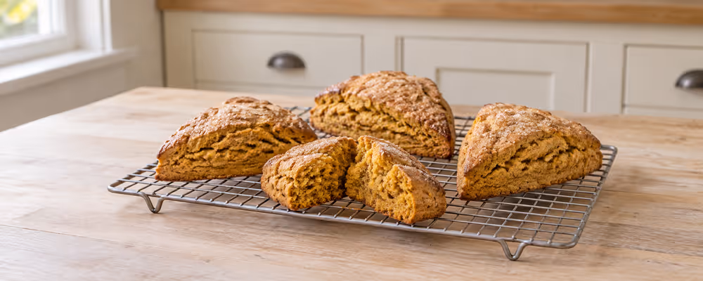 Pumpkin Spice Scones