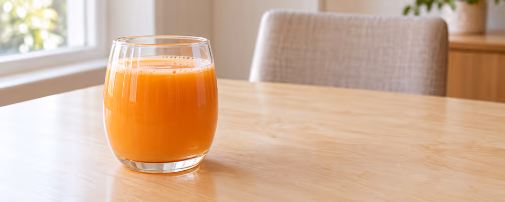 Pear, Apple & Carrot Juice