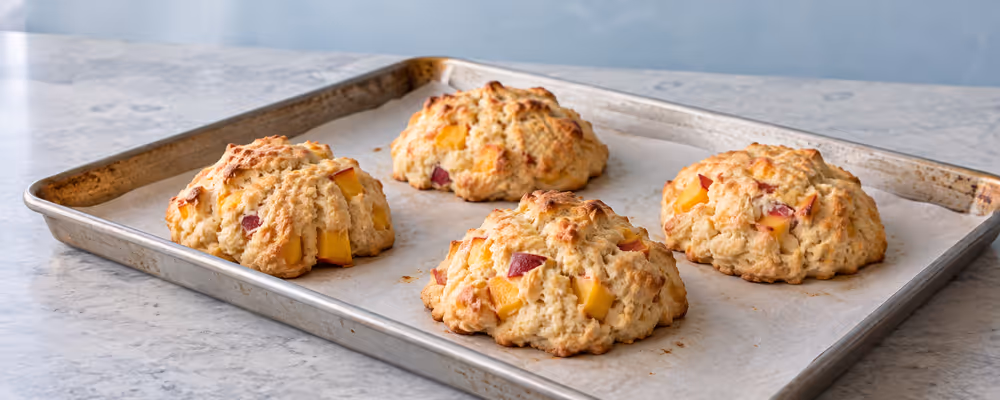 Peach Scones