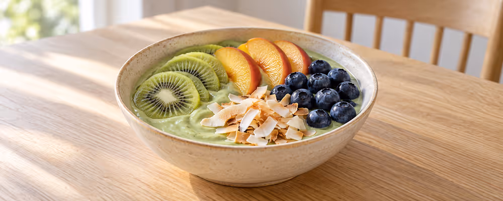 Matcha Yogurt Breakfast Bowl
