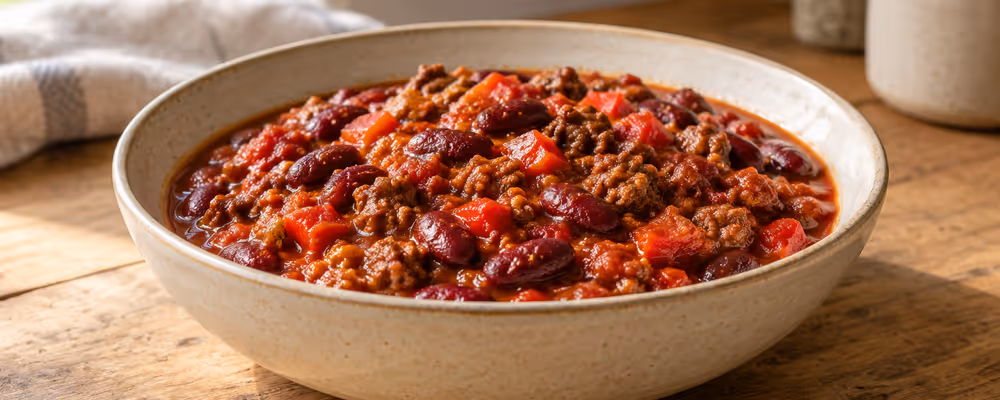 Beef & Bean Chili
