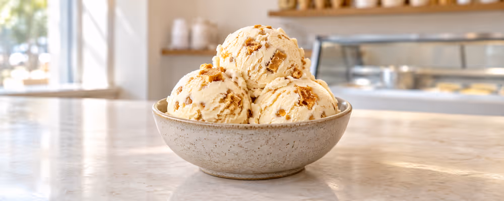 Honeycomb Ice Cream