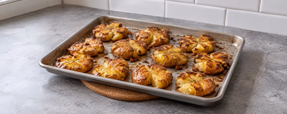Crispy Smashed Potatoes