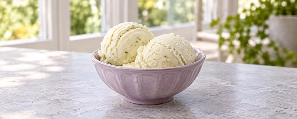 Gooseberry & Elderflower Frozen Yogurt