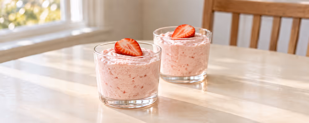 Strawberry Marshmallow Mousse