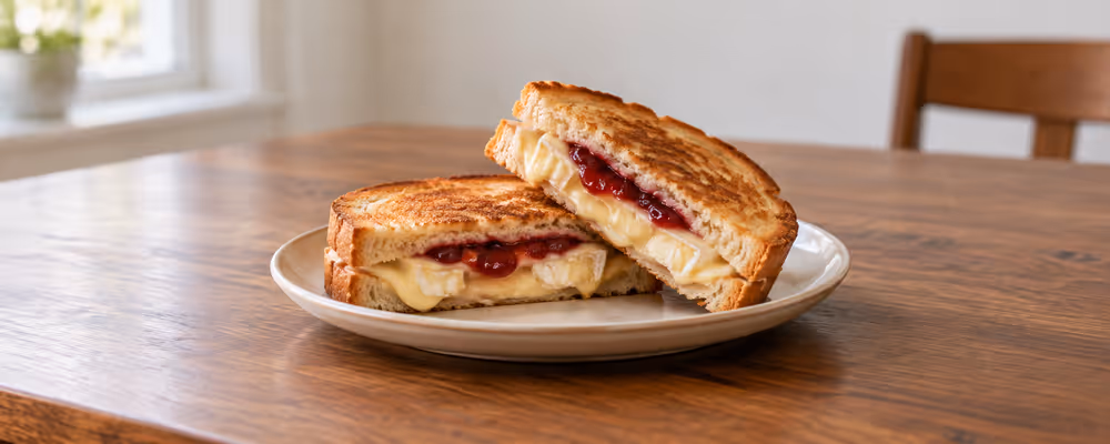 Camembert & Cranberry Grilled Cheese