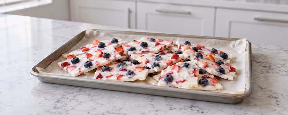 Berry Yogurt Bark