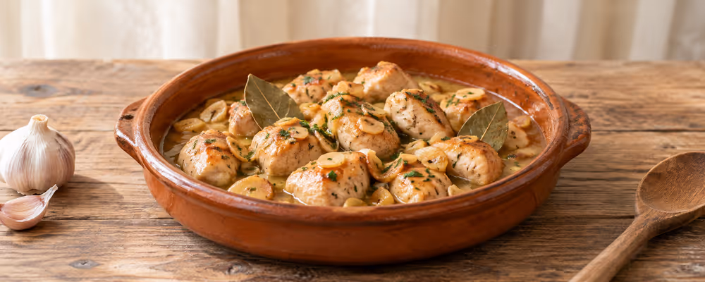 Pollo al Ajillo
