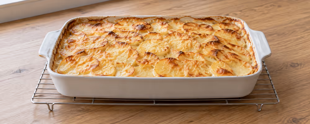 Celery Root & Potato Gratin