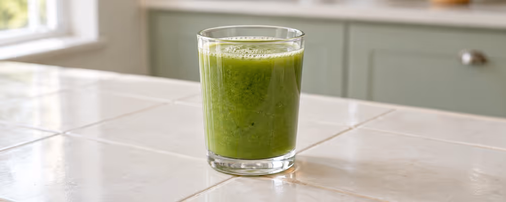 Cucumber, Apple & Spinach Juice
