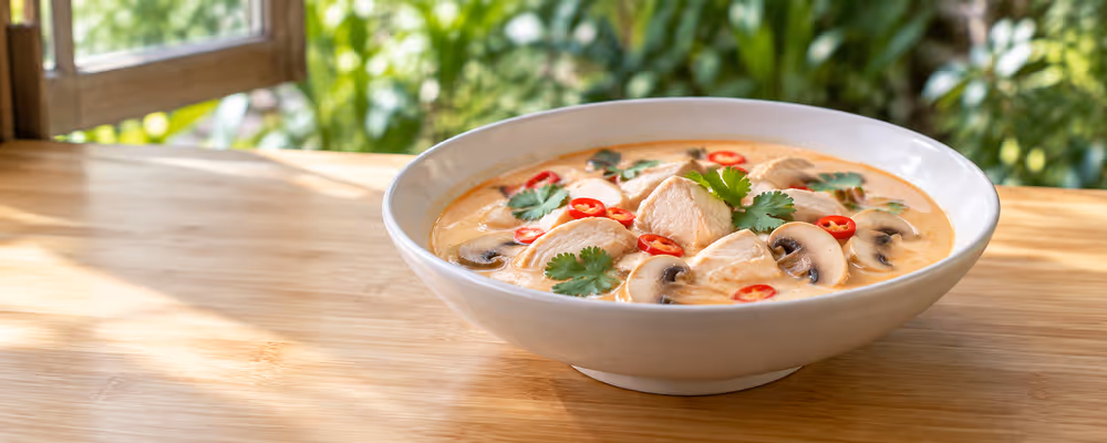 Thai Coconut Chicken Soup
