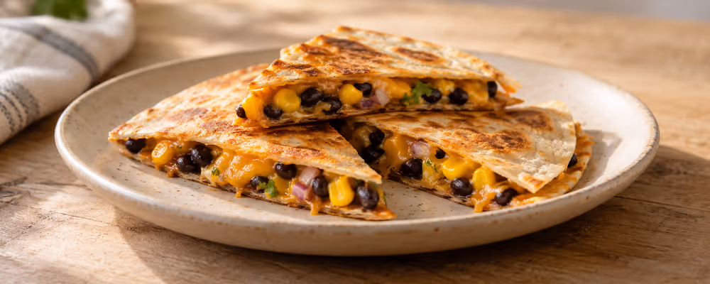 Black Bean Quesadillas