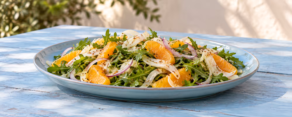 Orange, Fennel & Arugula Salad