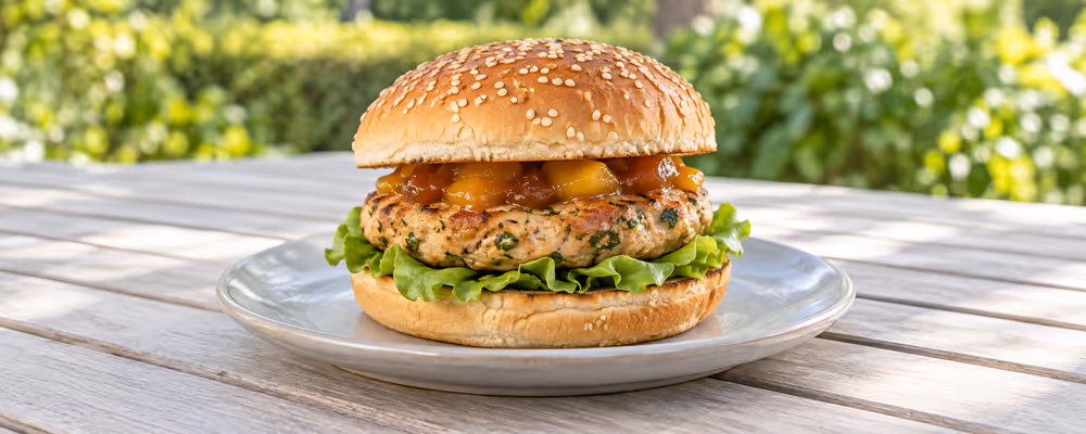 Spiced Turkey Burgers