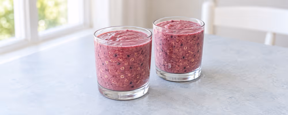 Mixed Berry & Oat Smoothie