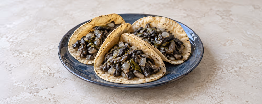 Huitlacoche Tacos