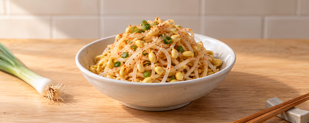 Korean Soybean Sprout Salad