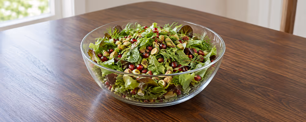 Pomegranate, Pistachio & Herb Salad
