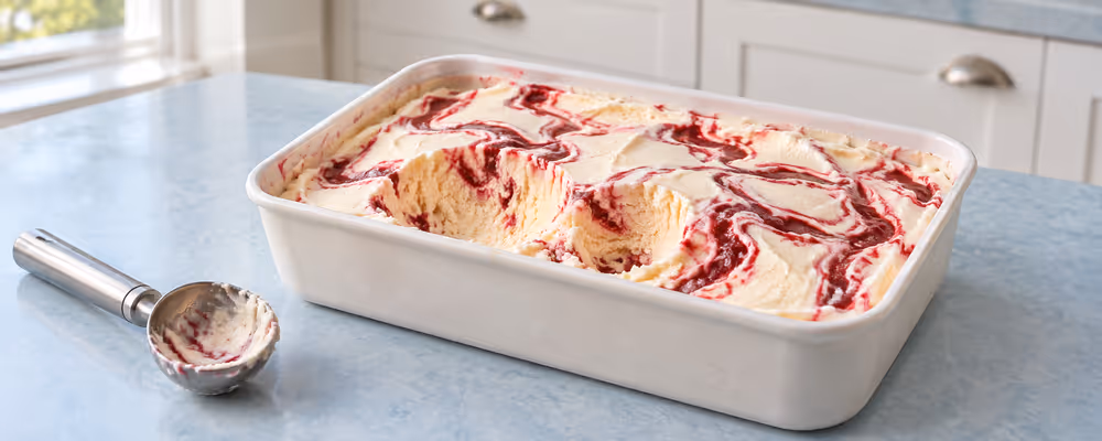 Raspberry Ripple Ice Cream